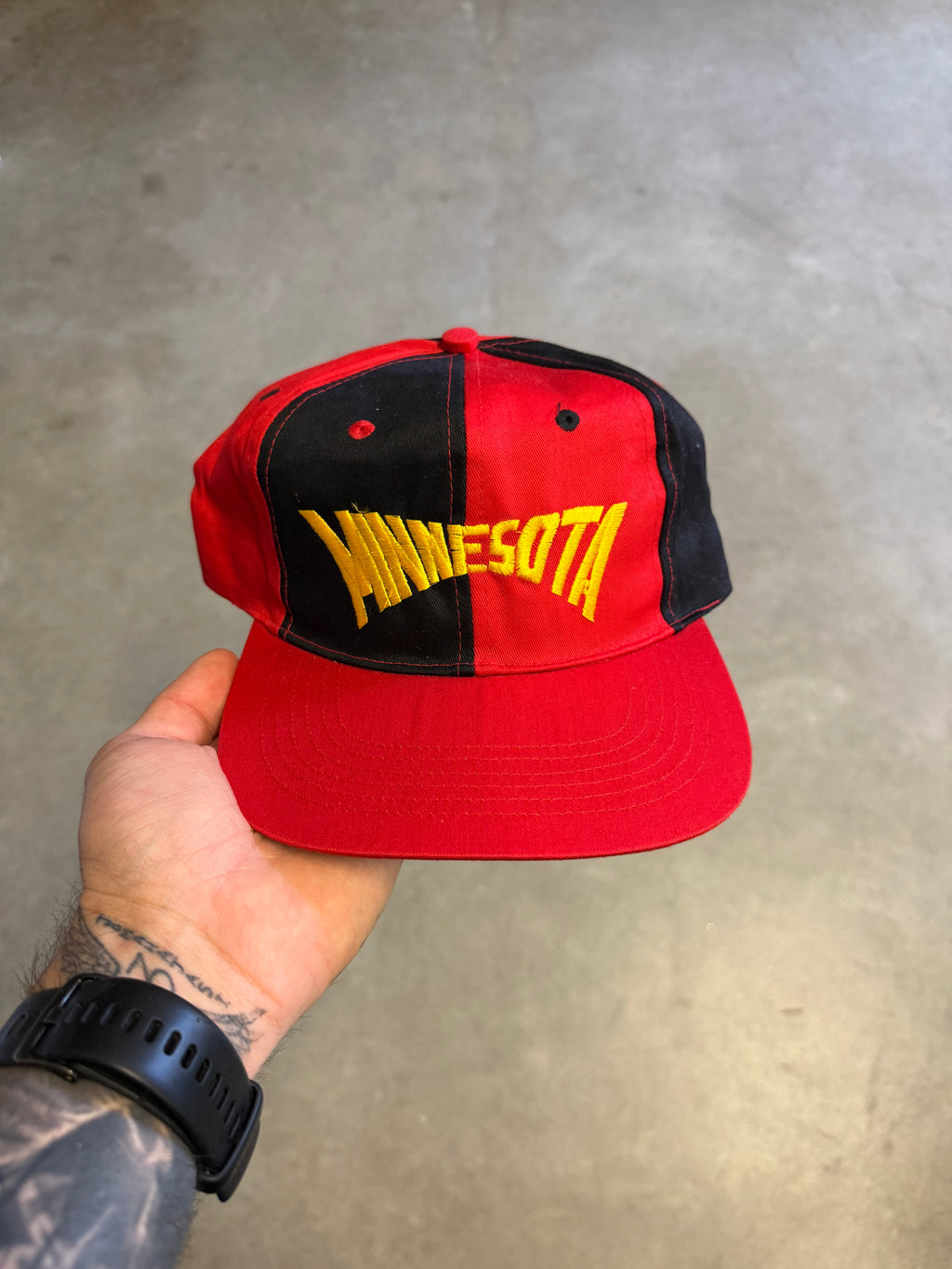 Vintage Minnesota Tri colour panel