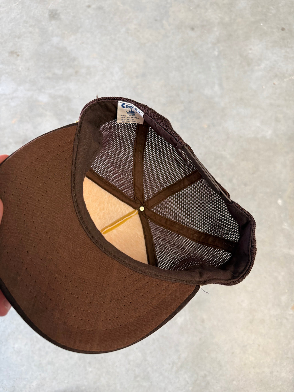 Vintage ‘southern structure’ trucker cap