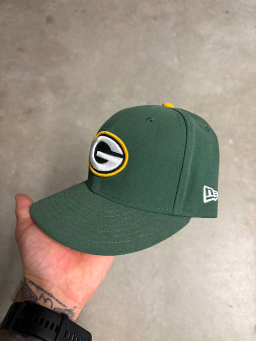 Heritage GreenBay packers fitted cap - size 7 1/2
