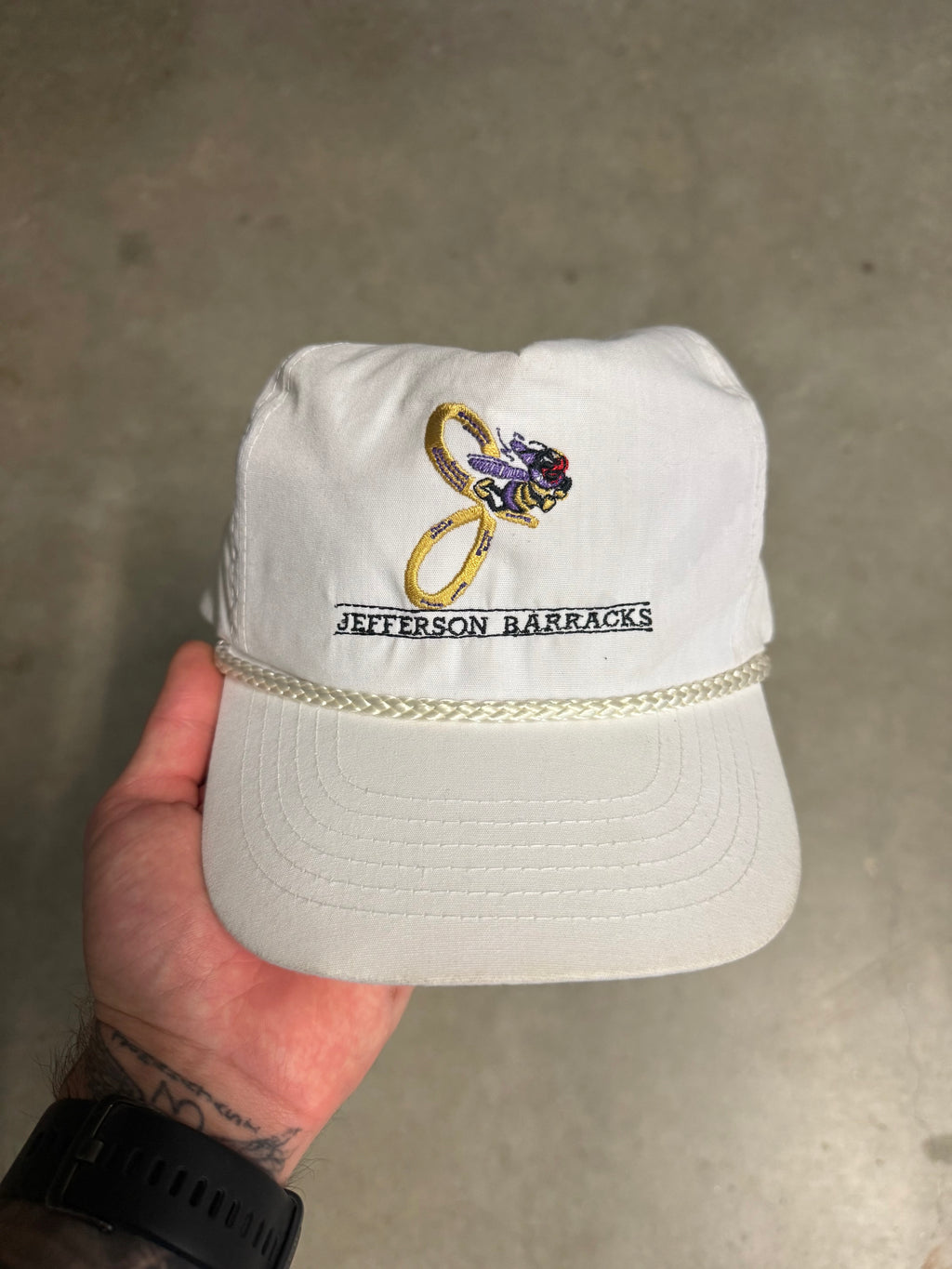 Vintage ‘jefferson barracks’ cap