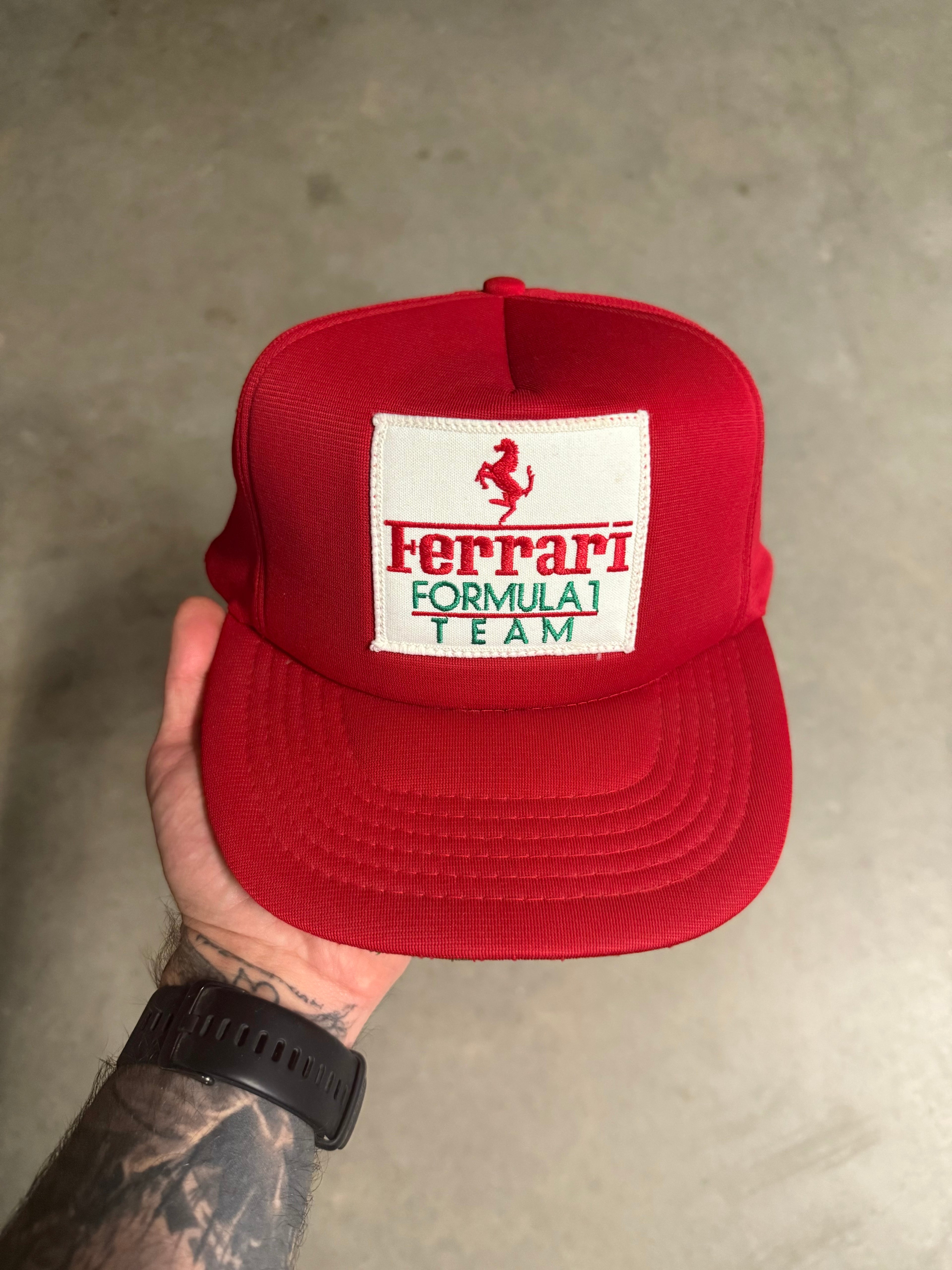 Vintage ‘Ferrari f1 team’ cap