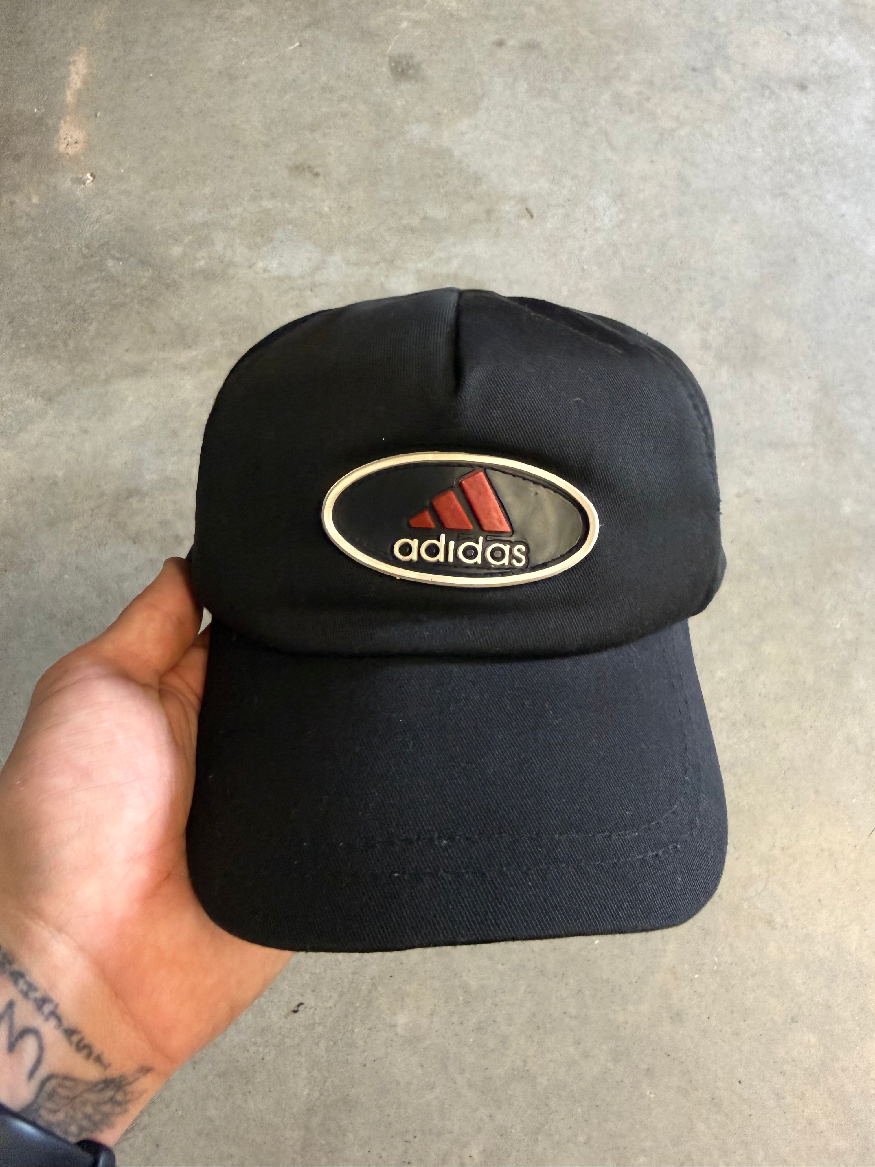 Vintage Adidas raised logo cap