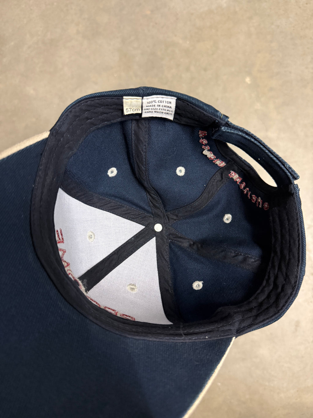 Heritage Broome WA suede brim cap