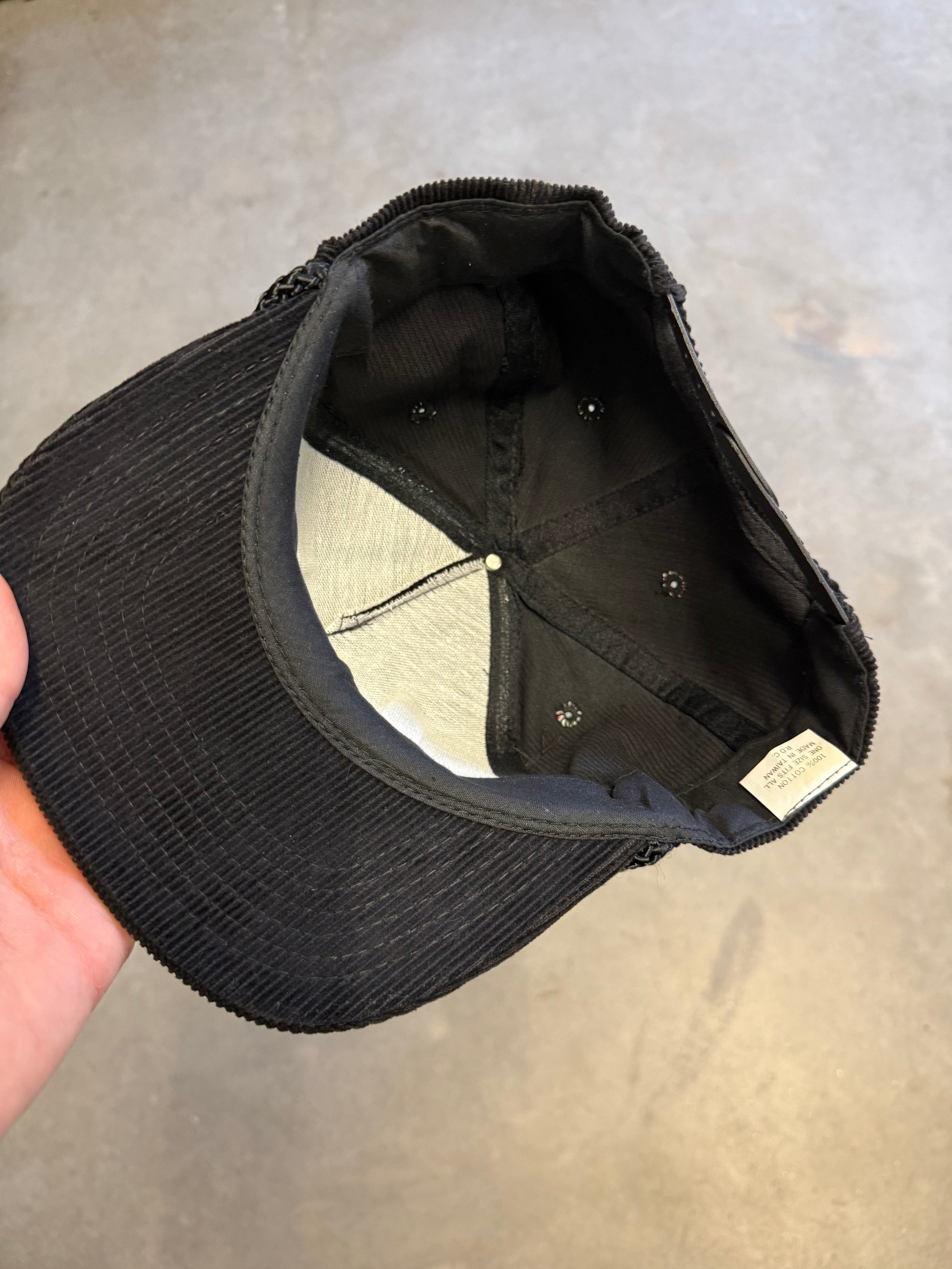 Vintage Consolidated freight ways corduroy SnapBack