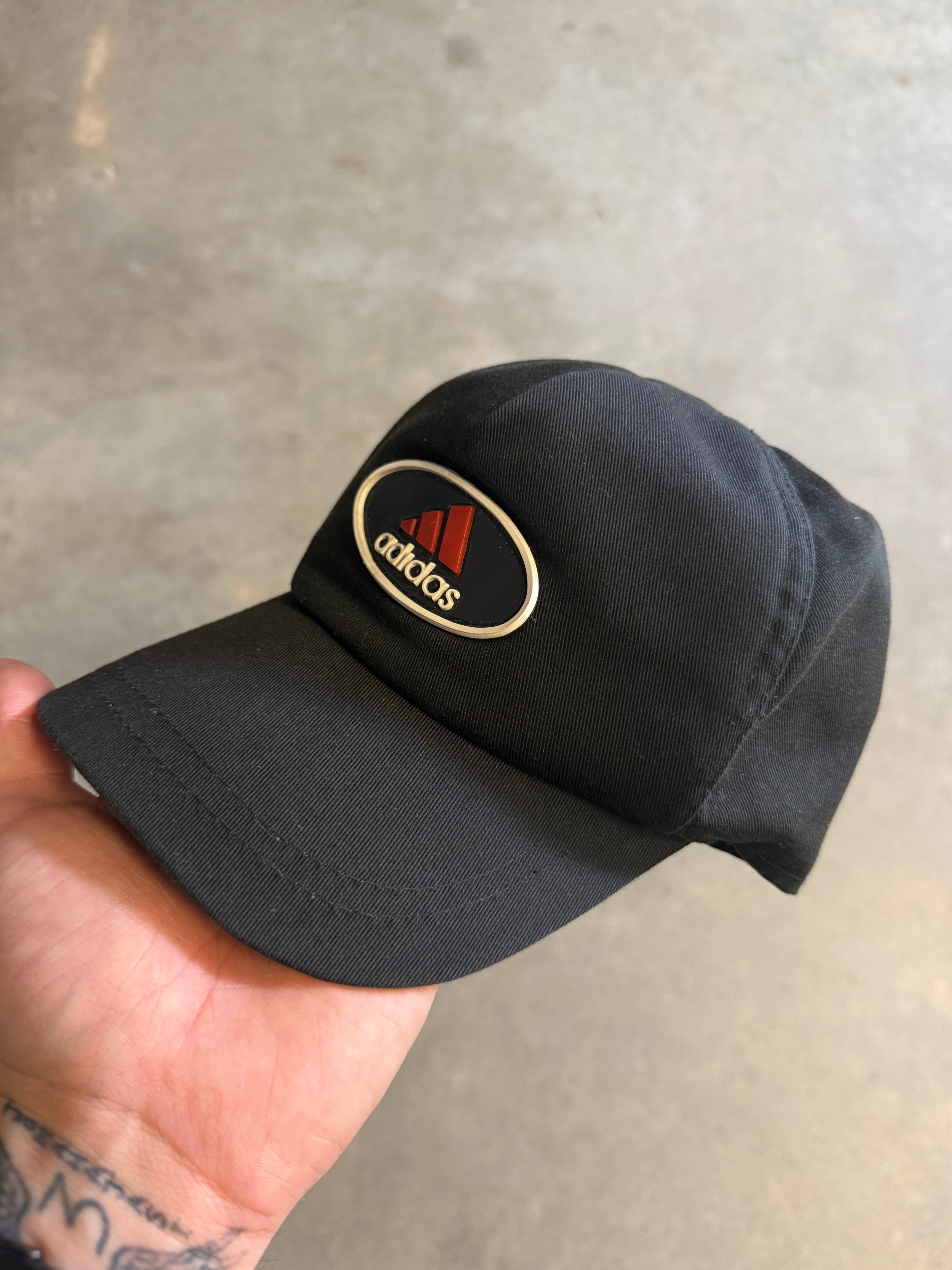 Vintage Adidas raised logo cap