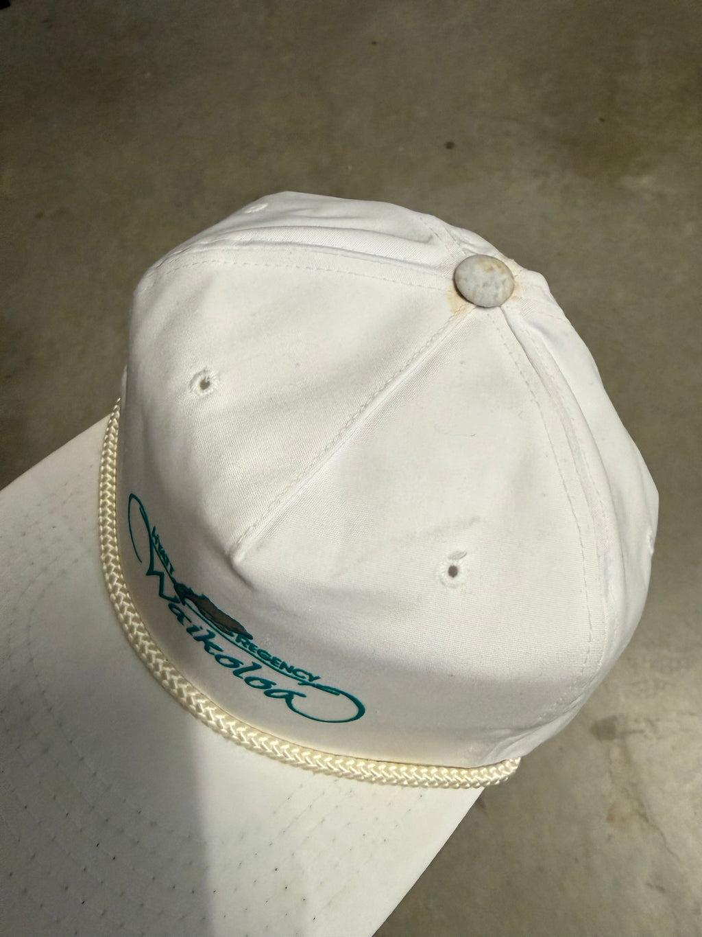 Vintage ‘waikoloa’ strap back cap