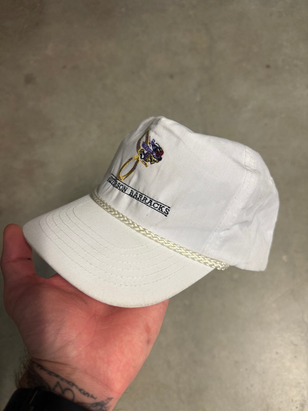 Vintage ‘jefferson barracks’ cap