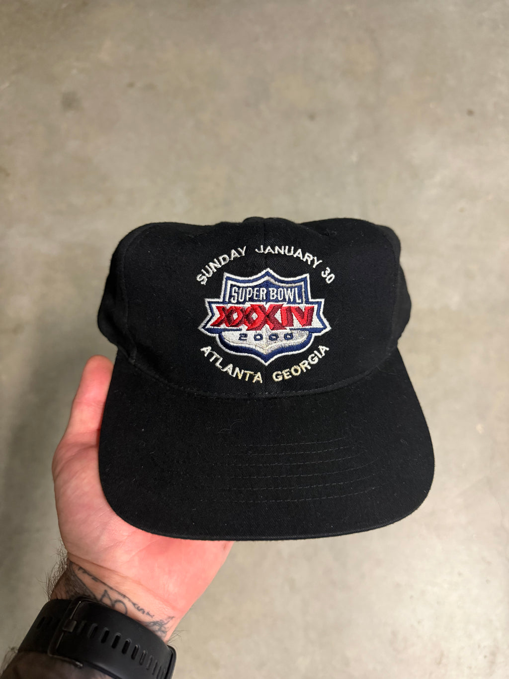 Vintage 2000 Super Bowl cap