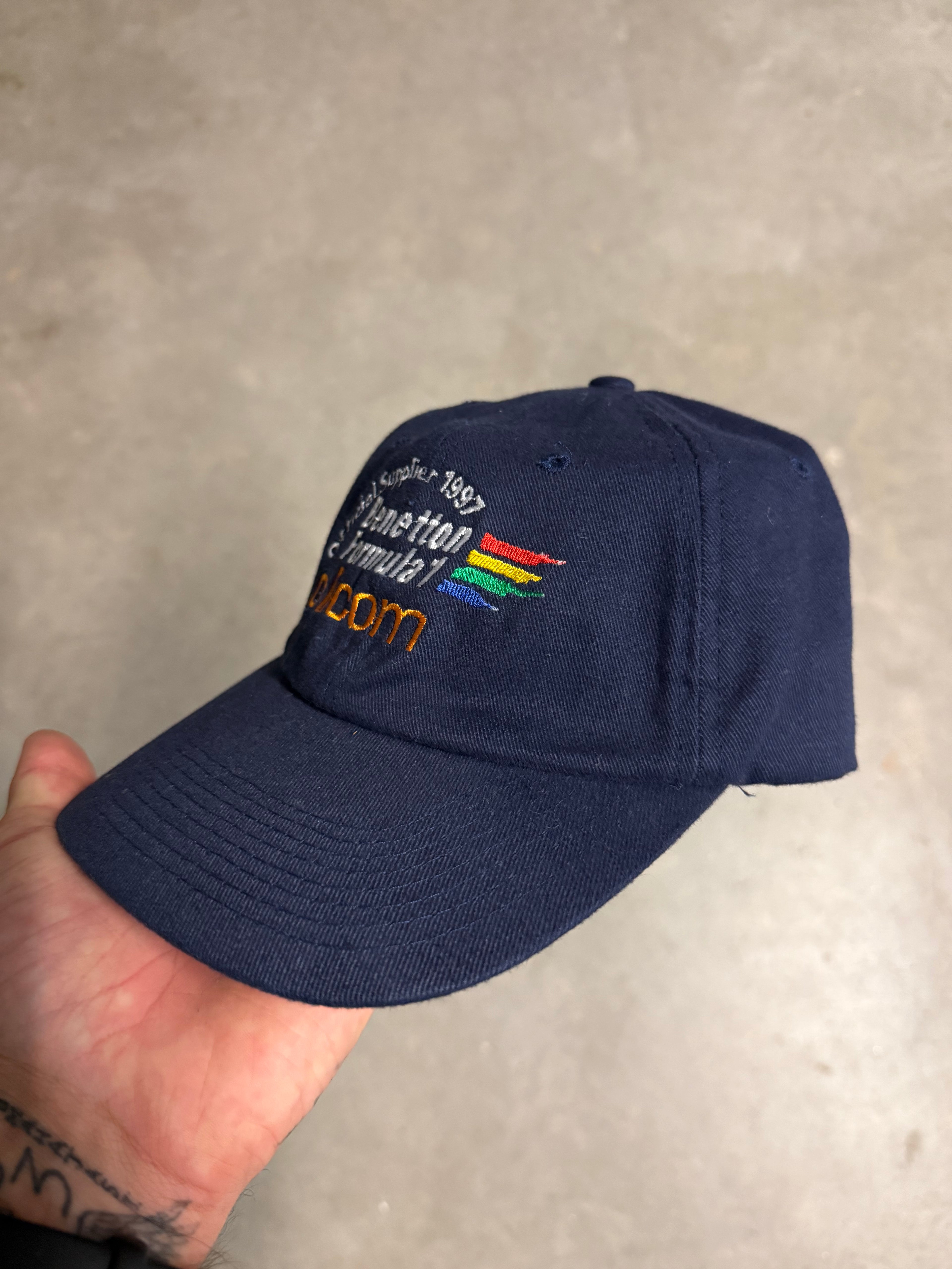 Vintage Benetton Formula 1 Olicom Cap 1997 Official Supplier