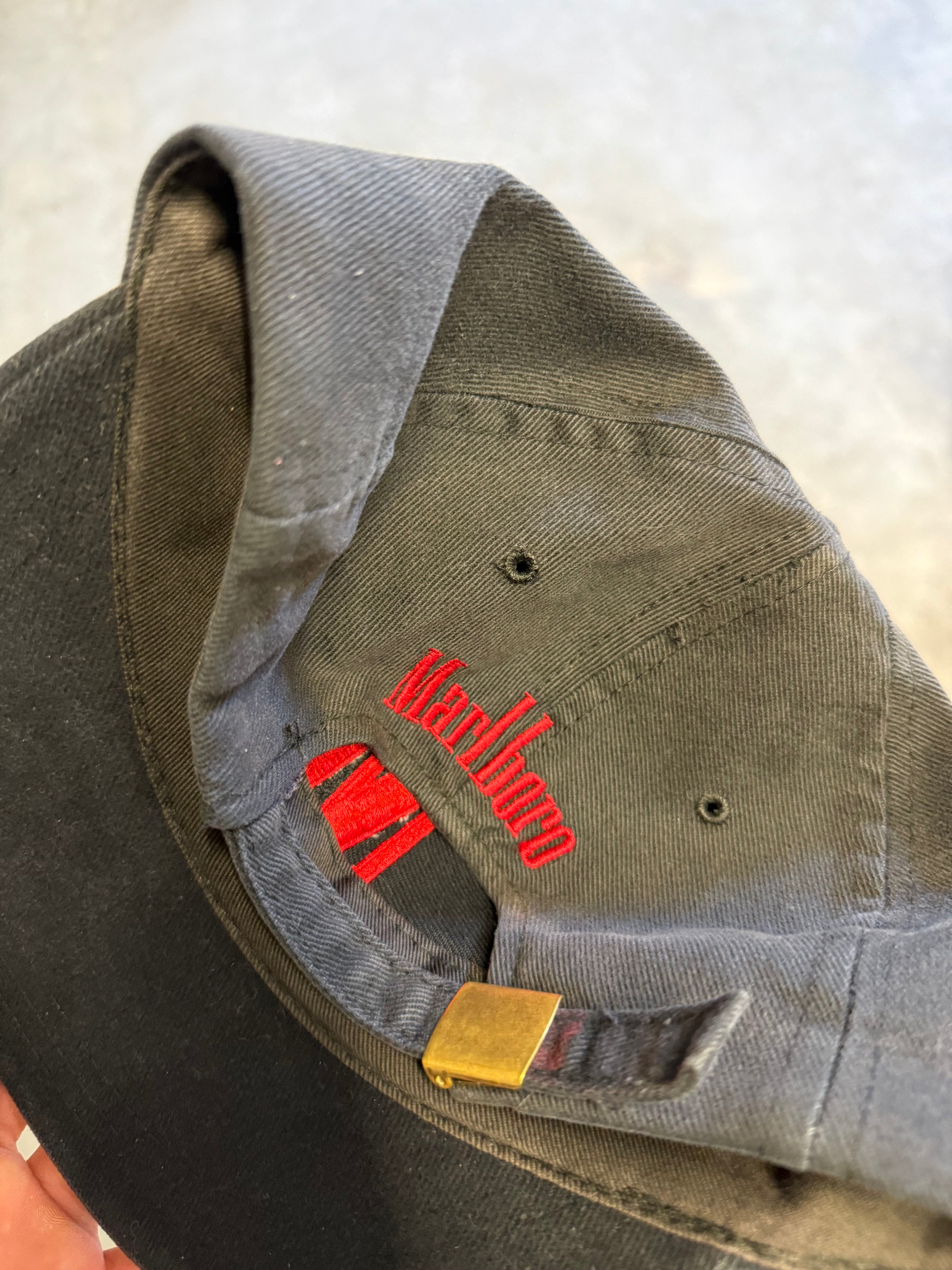Vintage Marlboro cowboy strap back