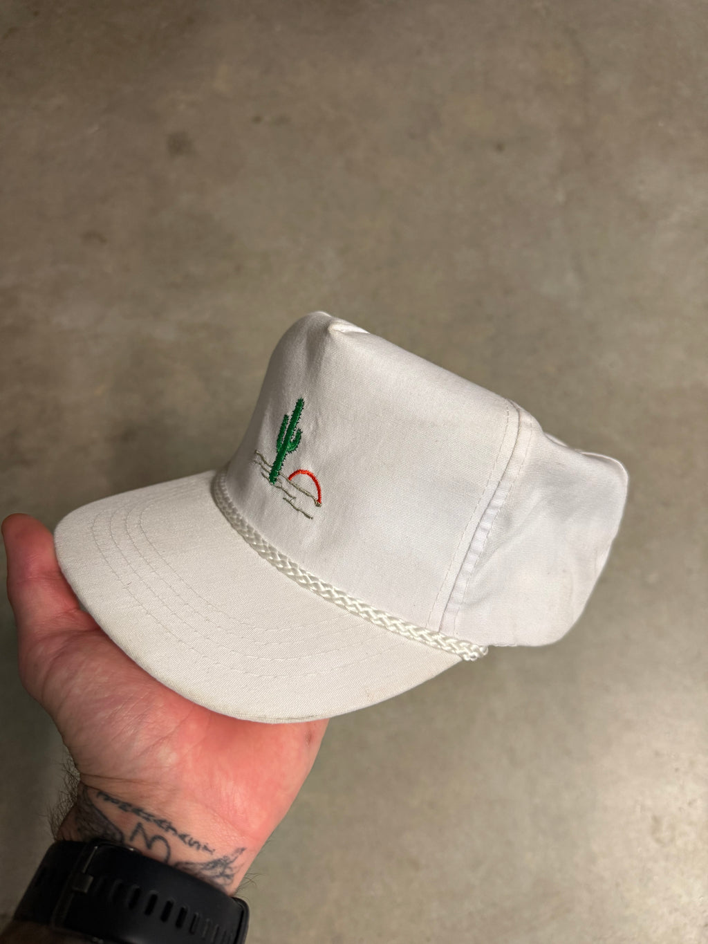 Vintage ‘cactus print’ cap