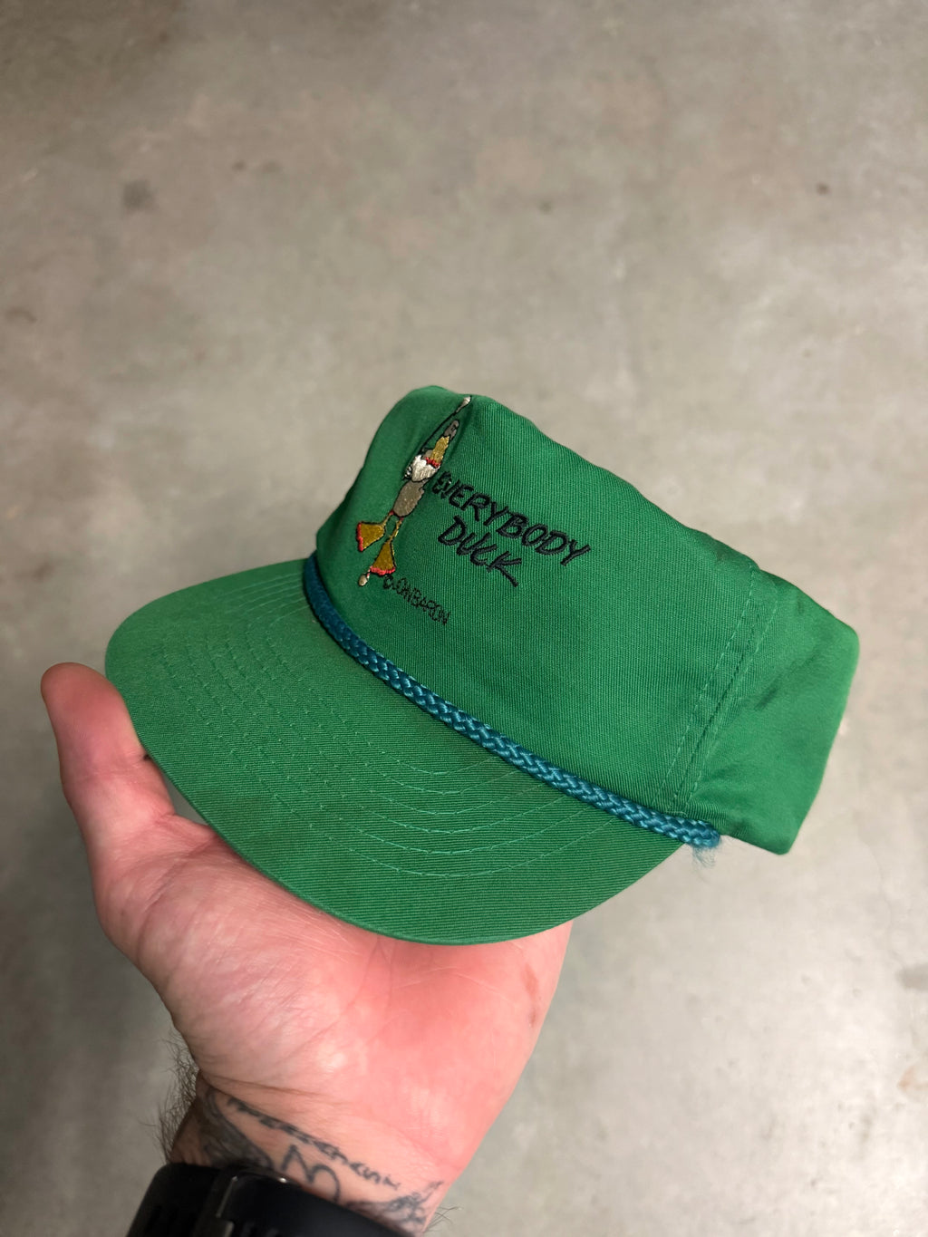 Vintage ‘everybody duck’ cap