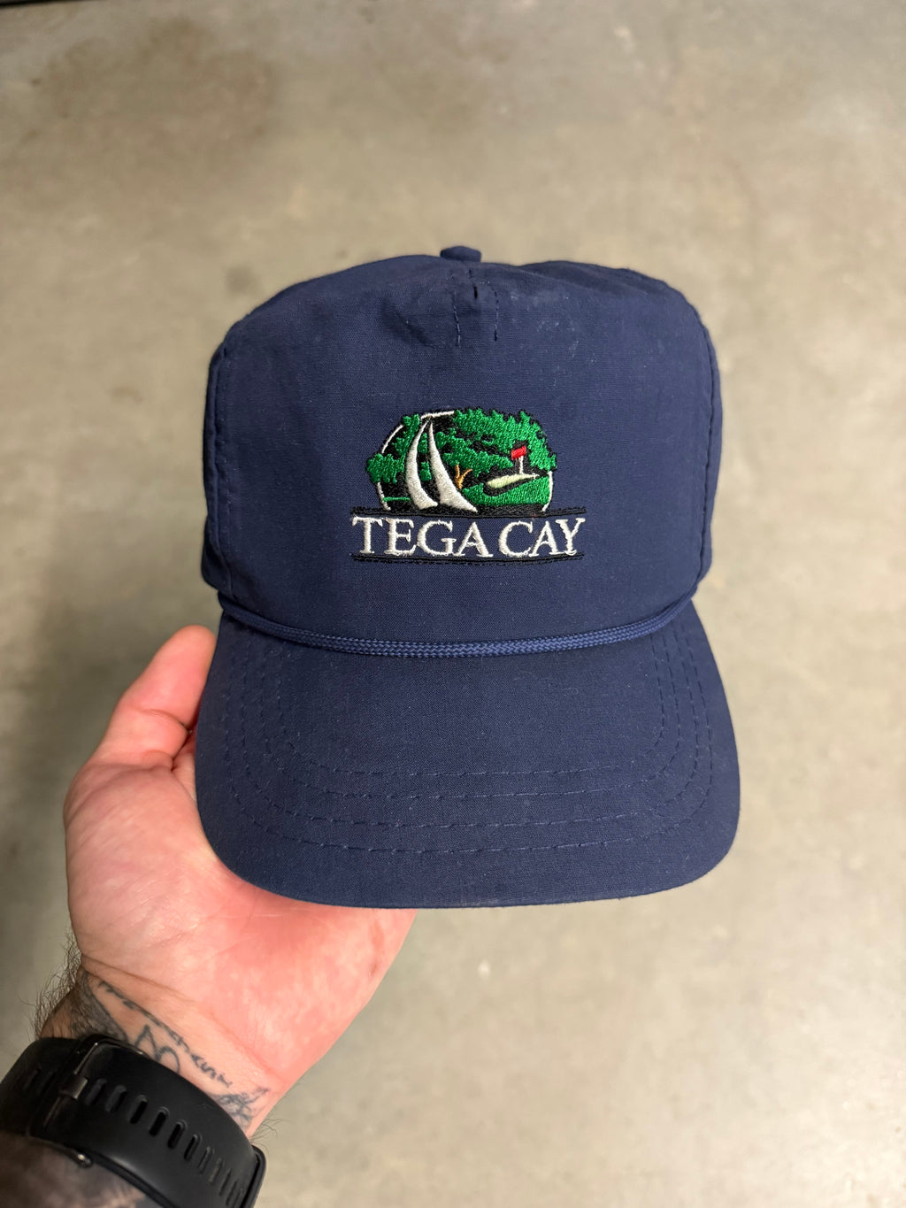 Vintage ‘tega cay’ cap