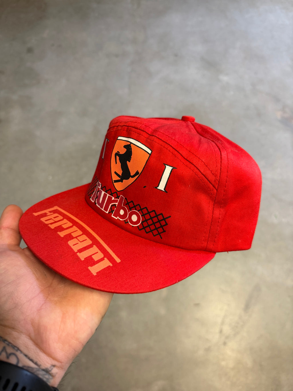 Vintage Ferrari SnapBack