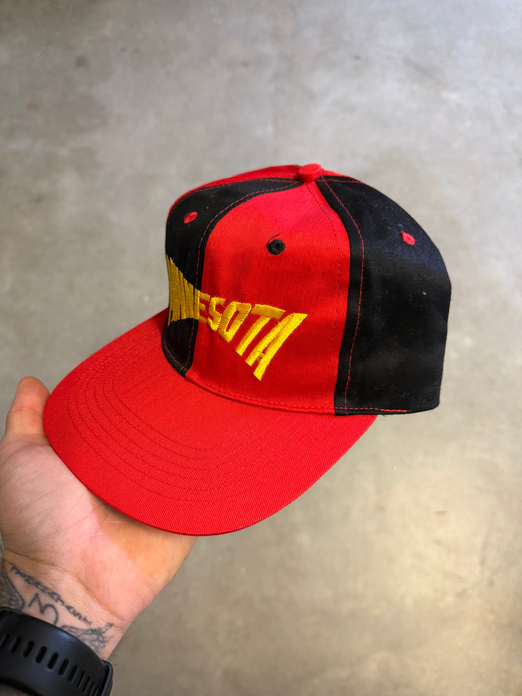 Vintage Minnesota Tri colour panel